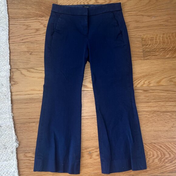J Crew Navy Pant 2 Petite - Picture 2 of 4